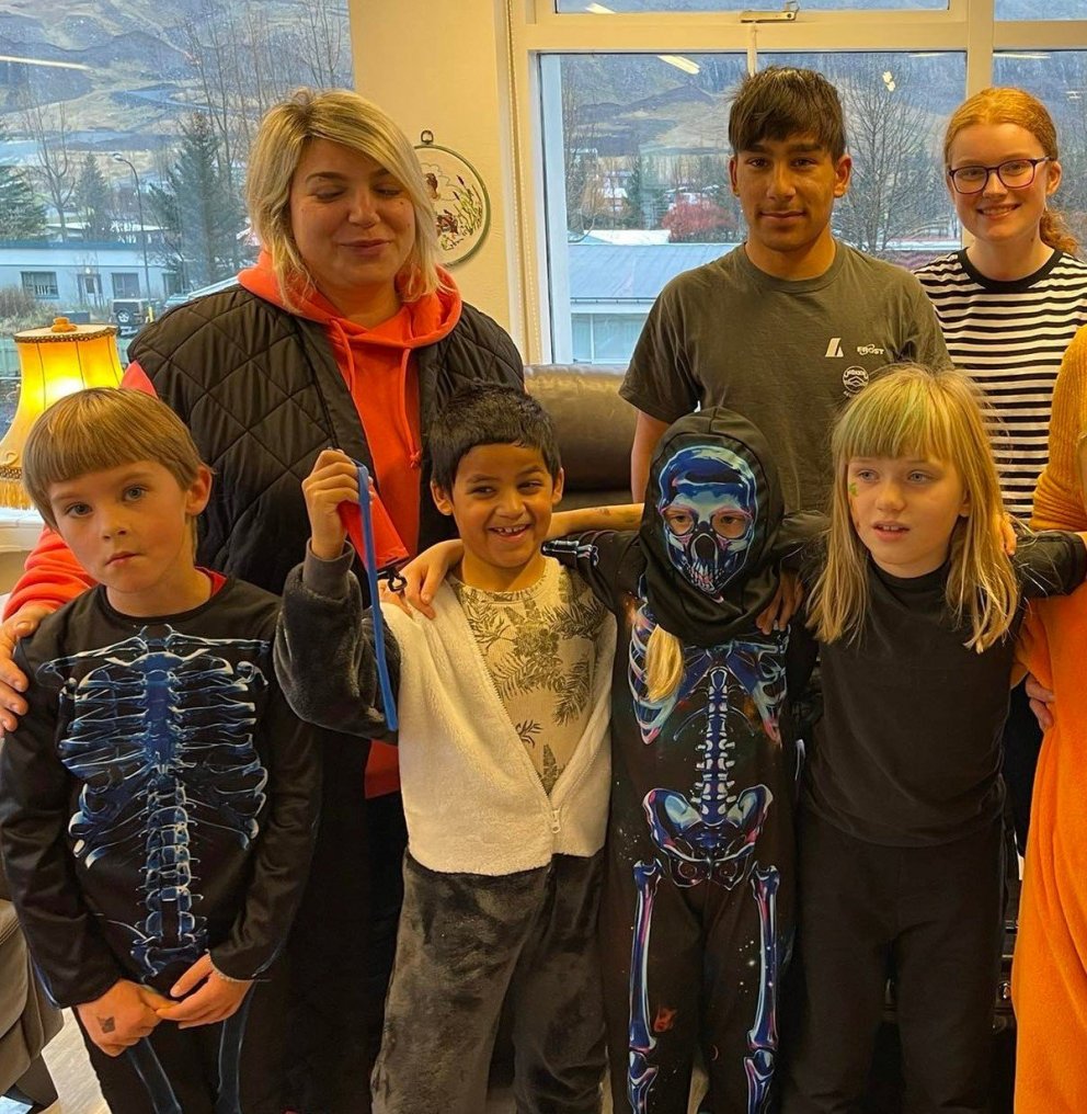 Spilað í Fossahlíð