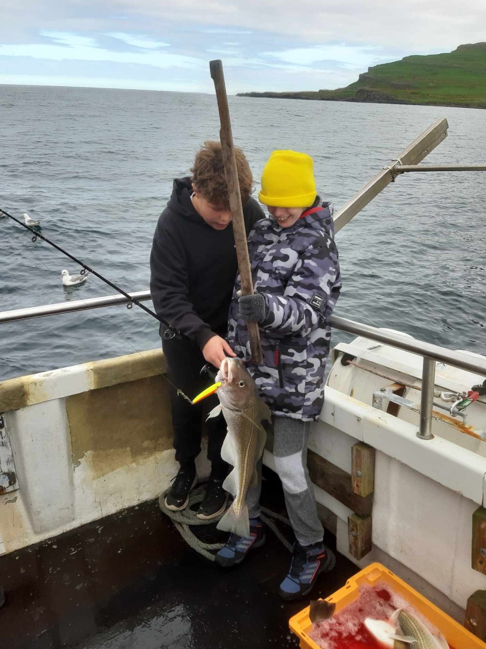 Veiðiferð hjá 6. bekk