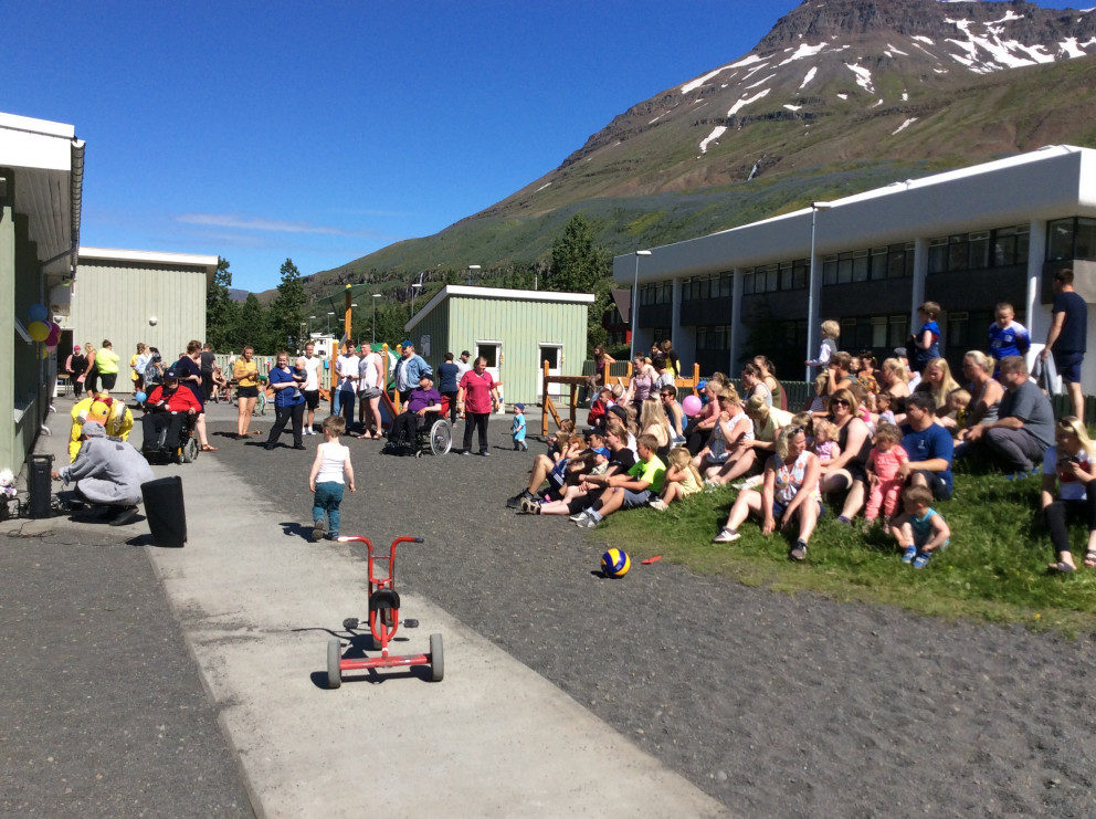 Útskrift í leikskóladeild Seyðisfjarðarskóla