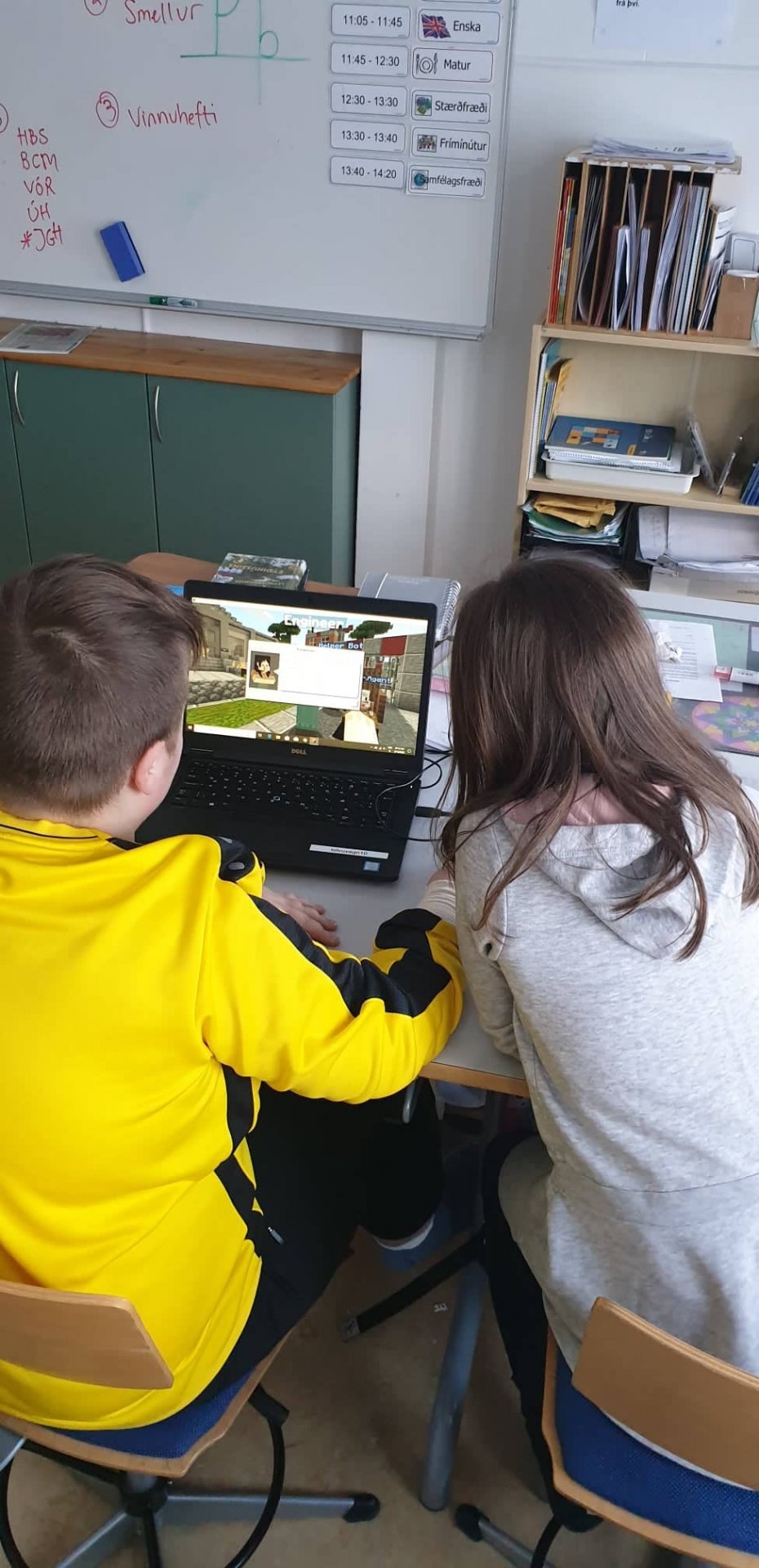 Minecraft í kennslu