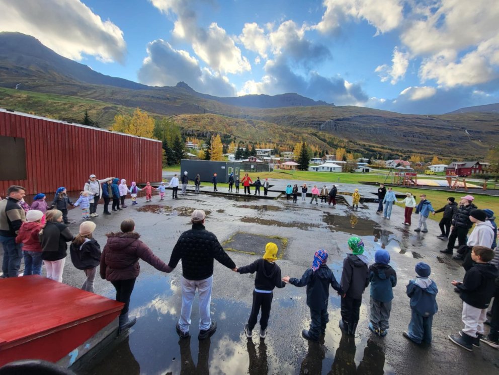Göngum í skólann lauk í gær
