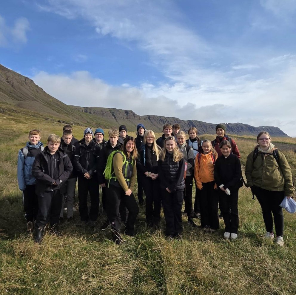 Gönguferð unglingastigs í Lommann
