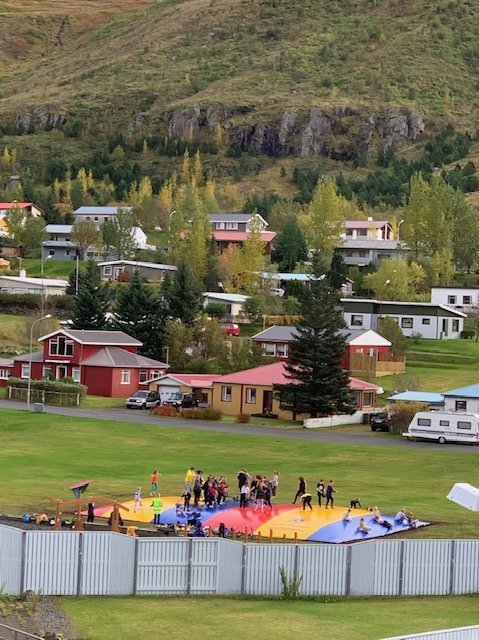 Ærslabelgurinn er tilbúinn!