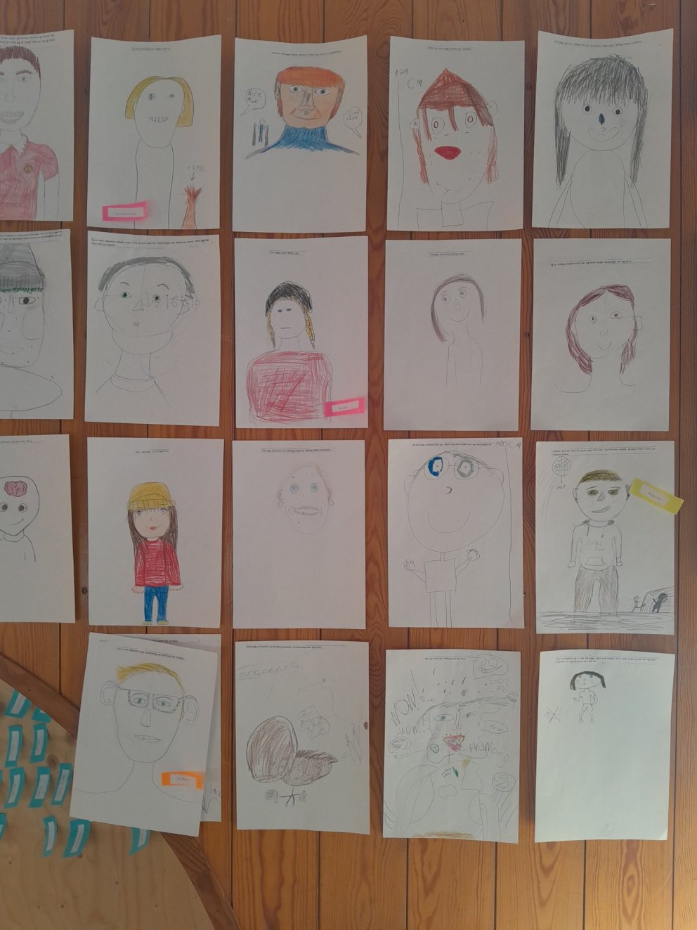 Réttar list - nafnlaus portrett