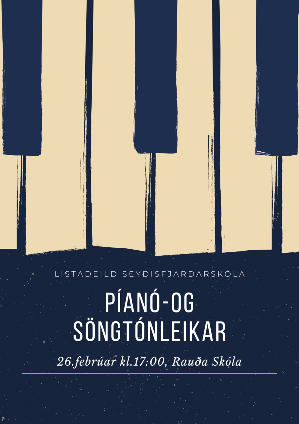 Píanó- og söngtónleikar