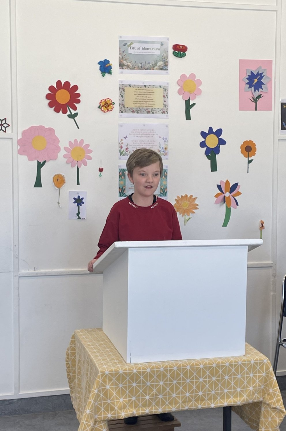 Kristín Sunna fulltrúi Seyðisfjarðarskóla í Stóru upplestrarkeppninni