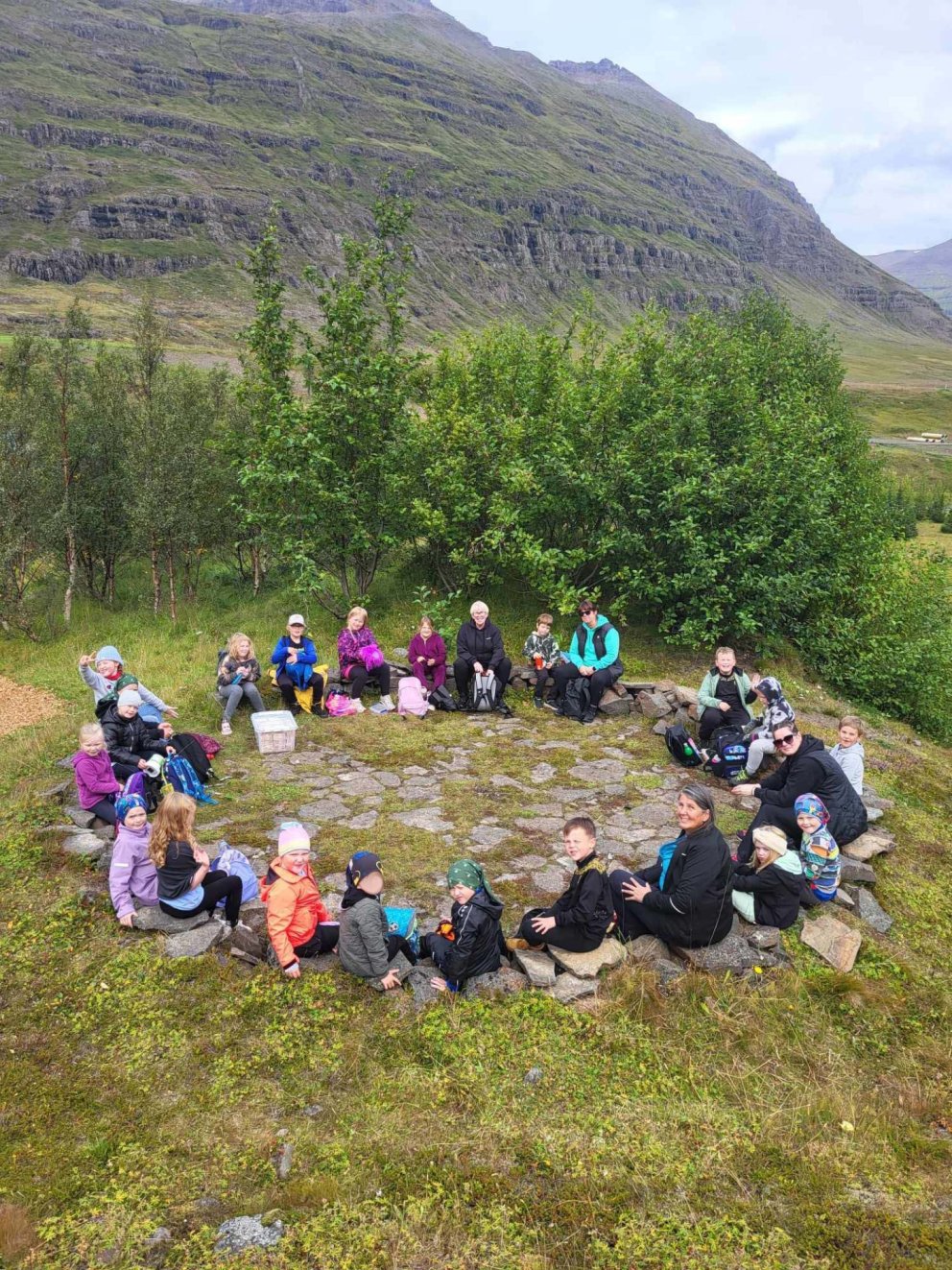 Göngudagur hjá 1.-4. bekk