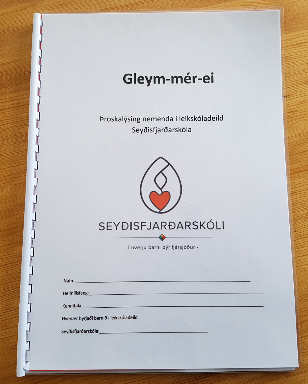 Gleym-mér-ei þroskalýsing