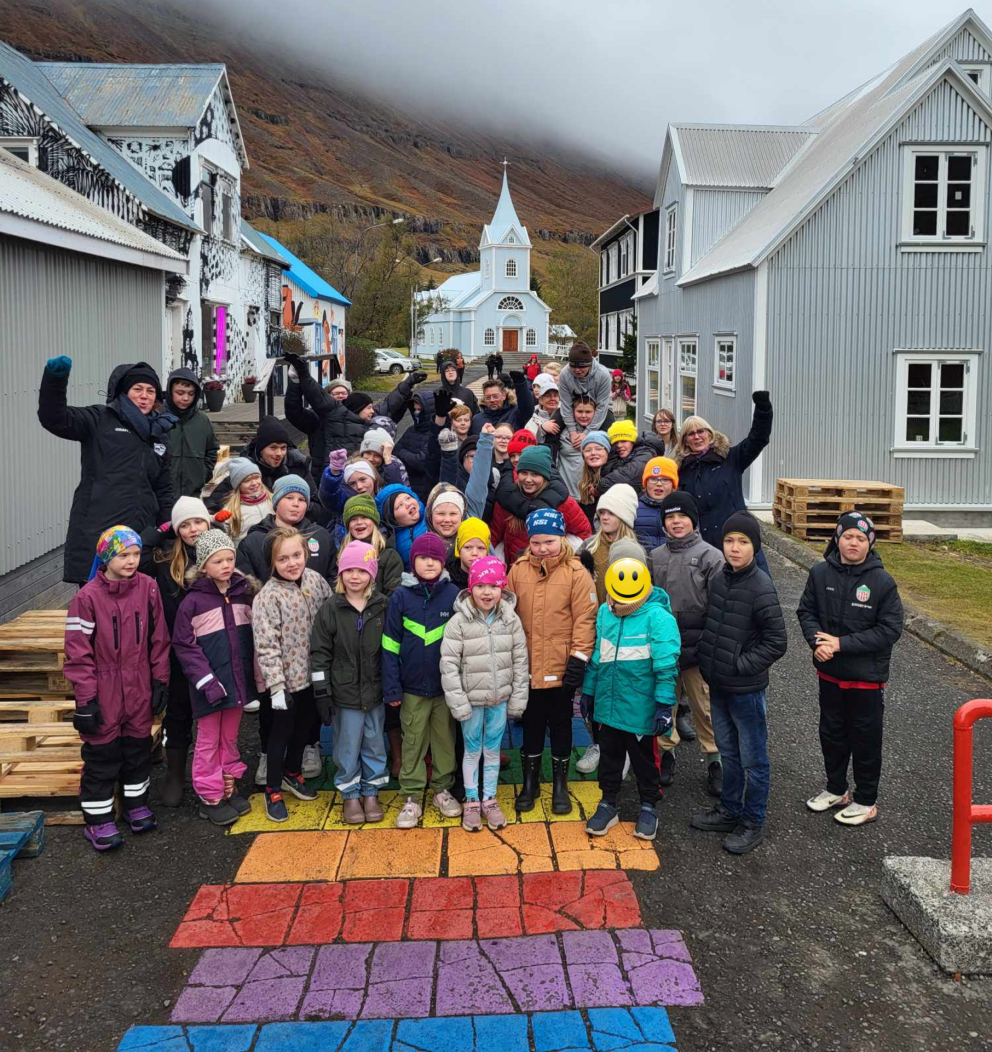 Lokadagur Göngum í skólann