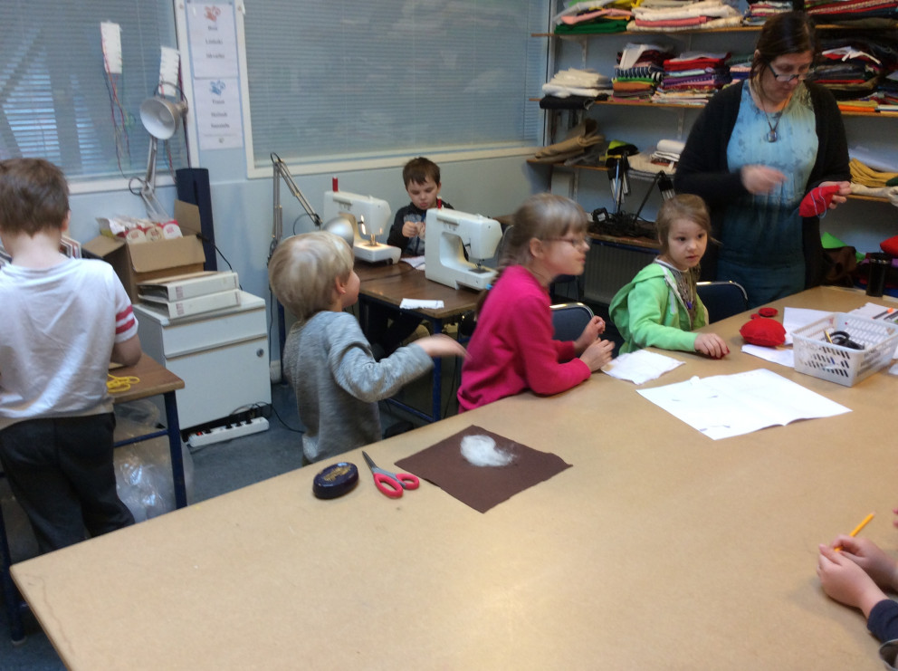 Samstarf grunn- og leikskóladeildar vegna farsællar skólabyrjunar fyrstu bekkinga er í fullum gangi.