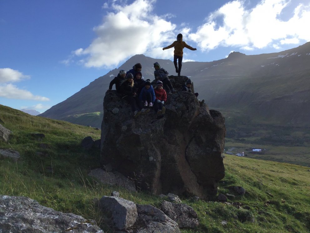 Göngudagur hjá 5. - 7. bekk