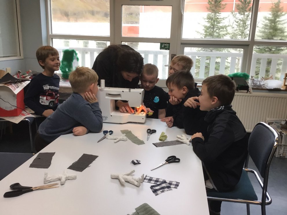 Fyrsti og annar bekkur í kvikmyndatímum