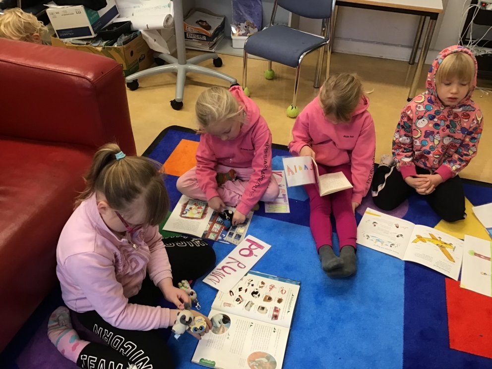 Lesið á bleikum degi