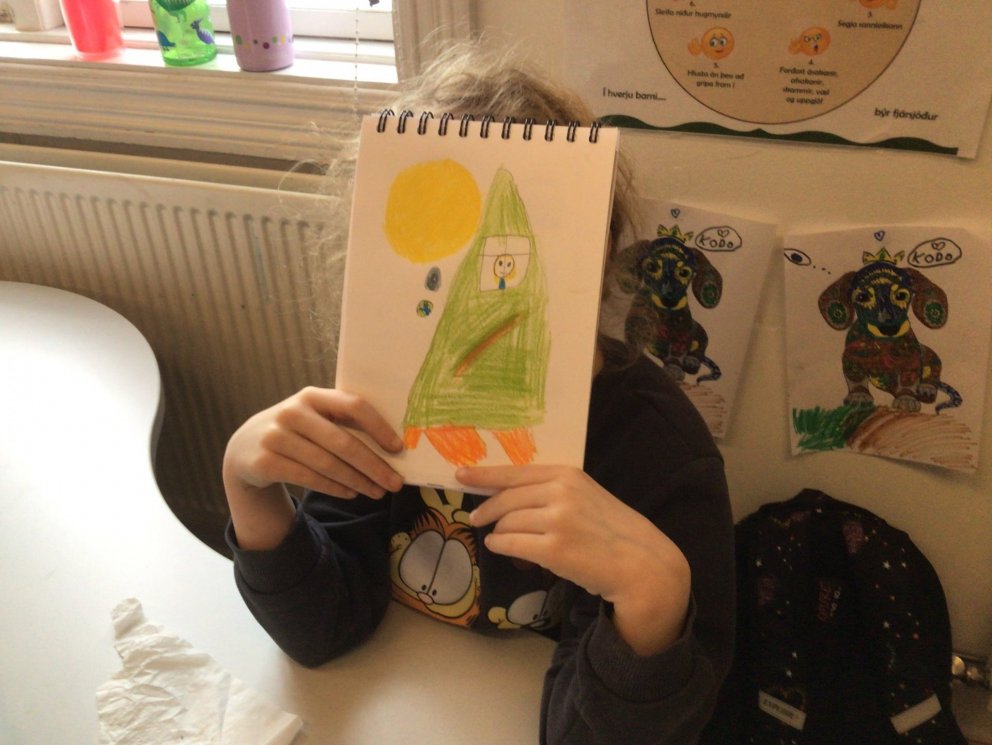 Mae Jemison og Neil Armstrong