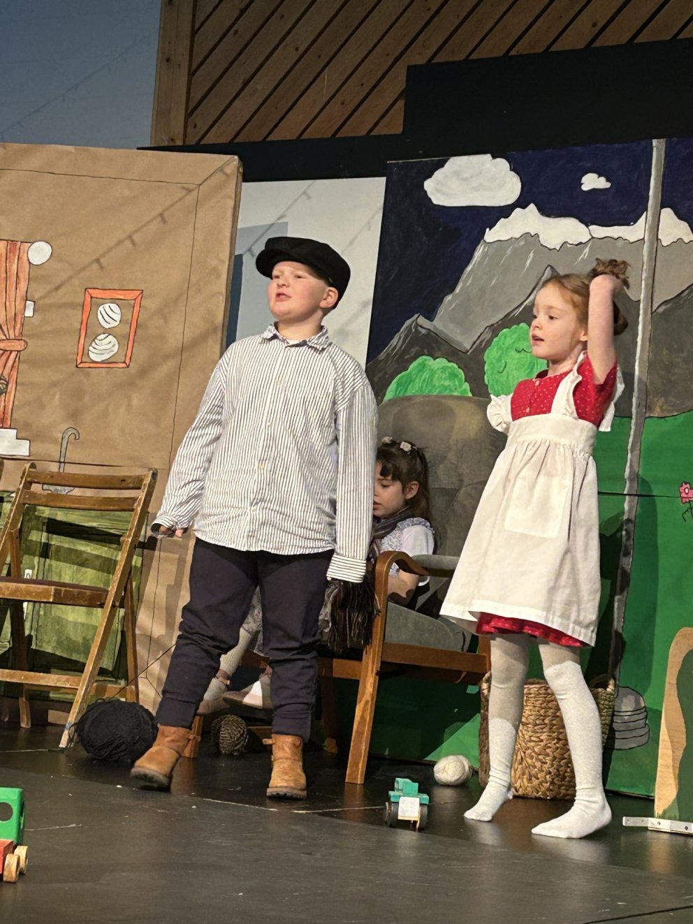 Myndir frá skólaskemmtun