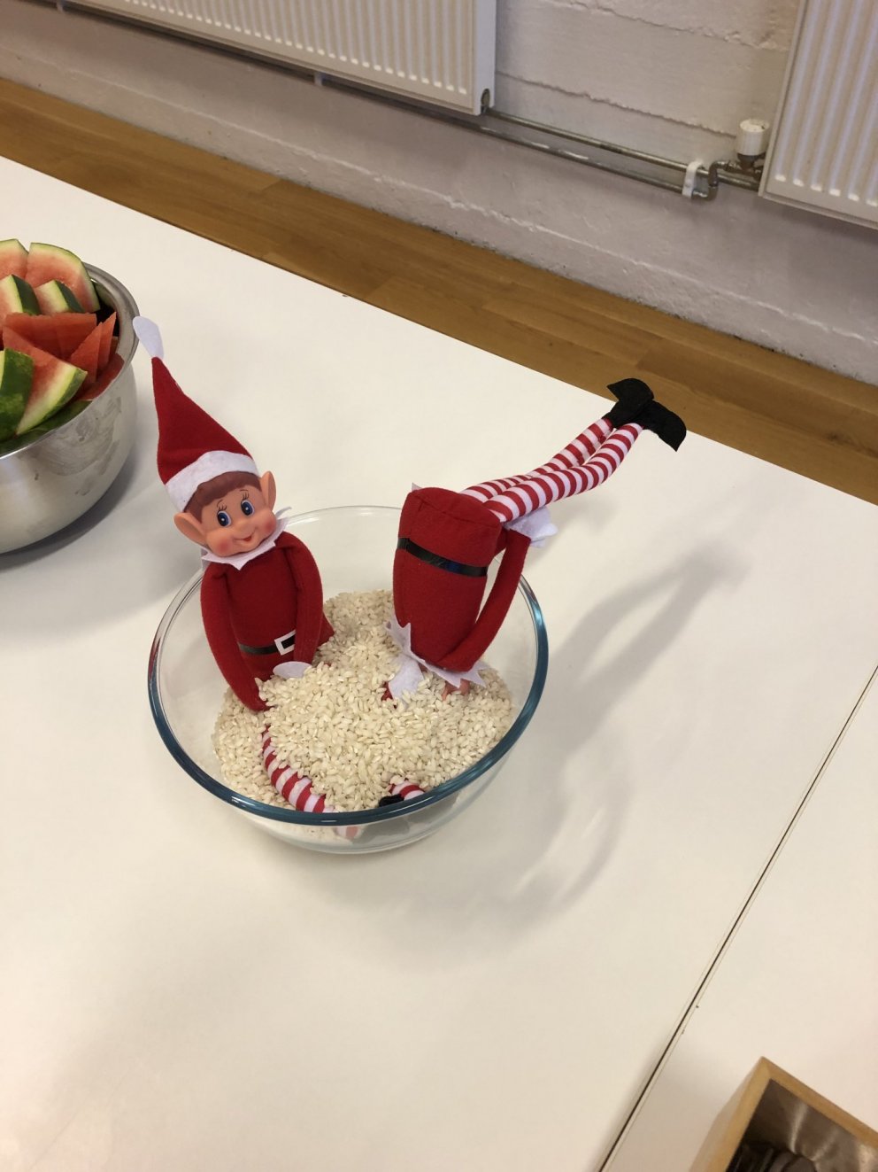 Stríðnispúkar í mötuneytinu