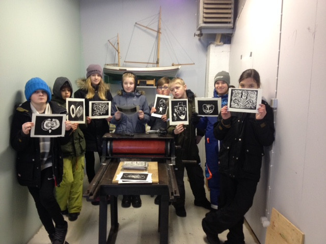 Verk byggð á vinnuaðferðum Dieter Roth