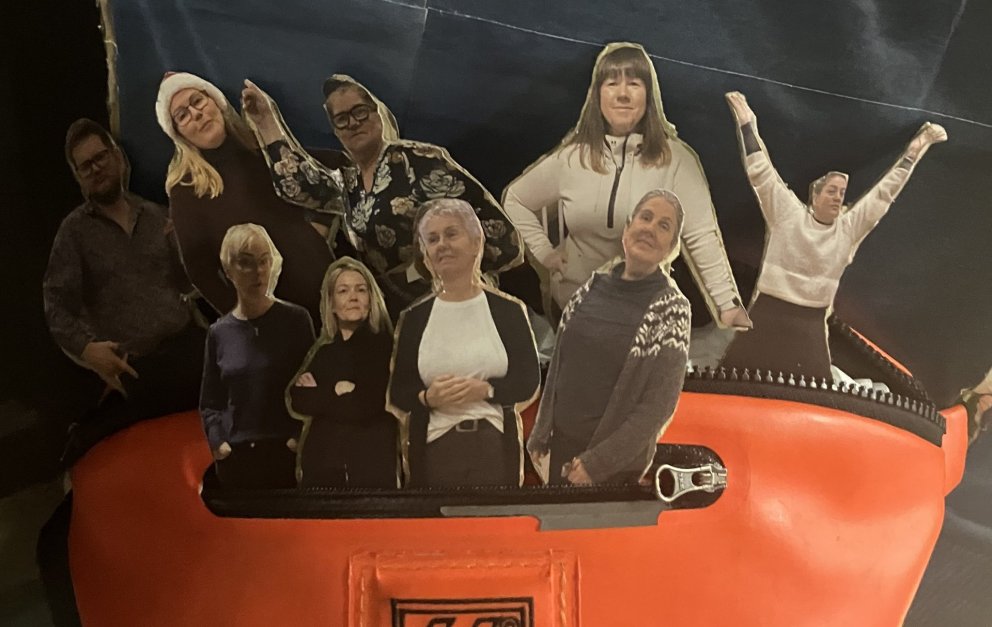 Laufabrauðsútskurður og jólaskreytingar