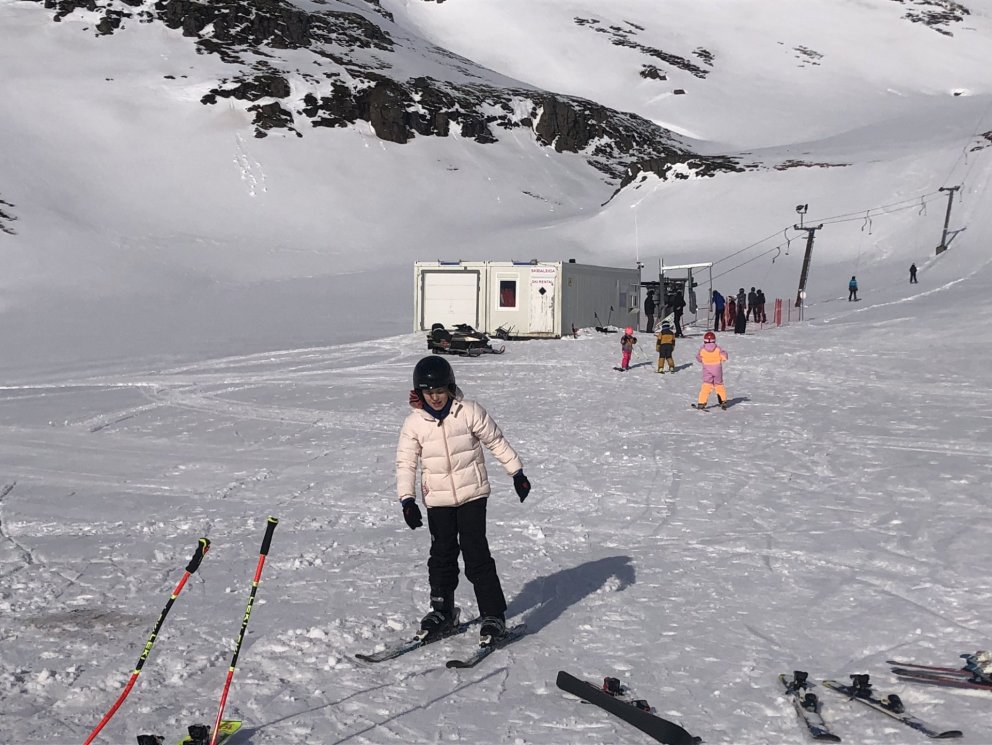 Vel heppnaður skíðadagur