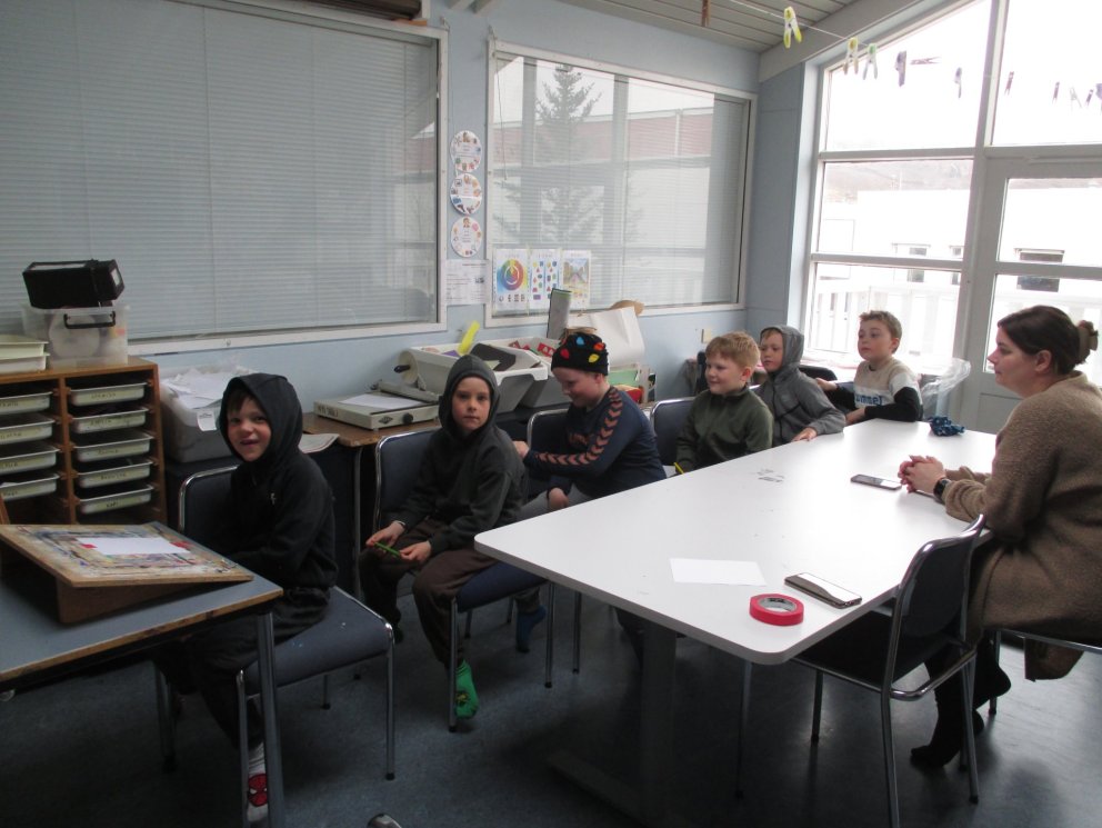 Síðustu dagar í myndmenntatímum