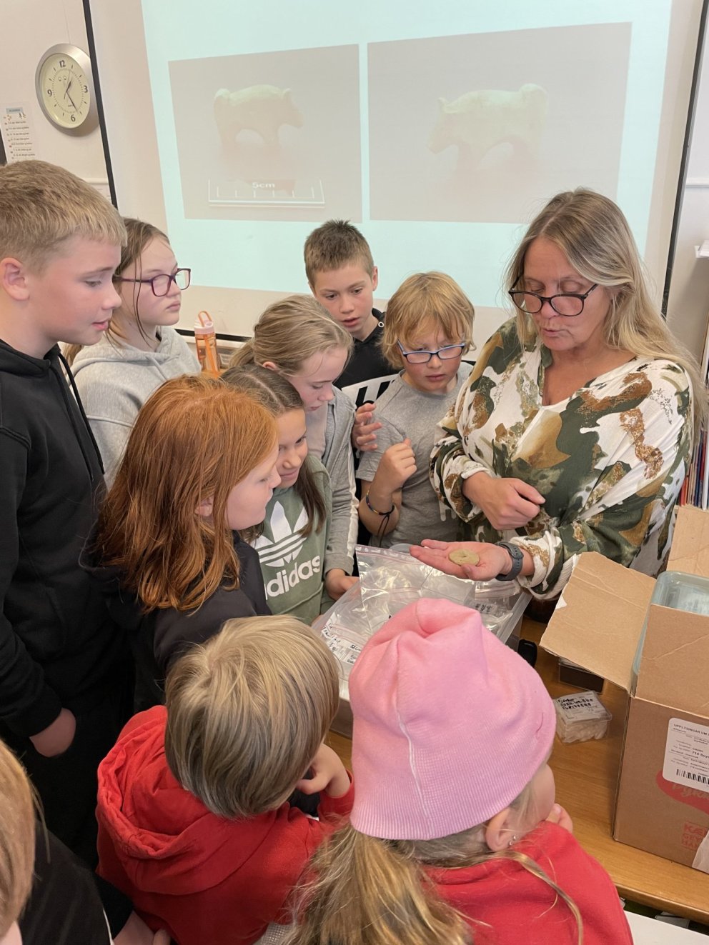 Fornleifafræðingur í heimsókn