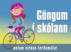 Göngum í skólann verkefninu er nú formlega lokið.