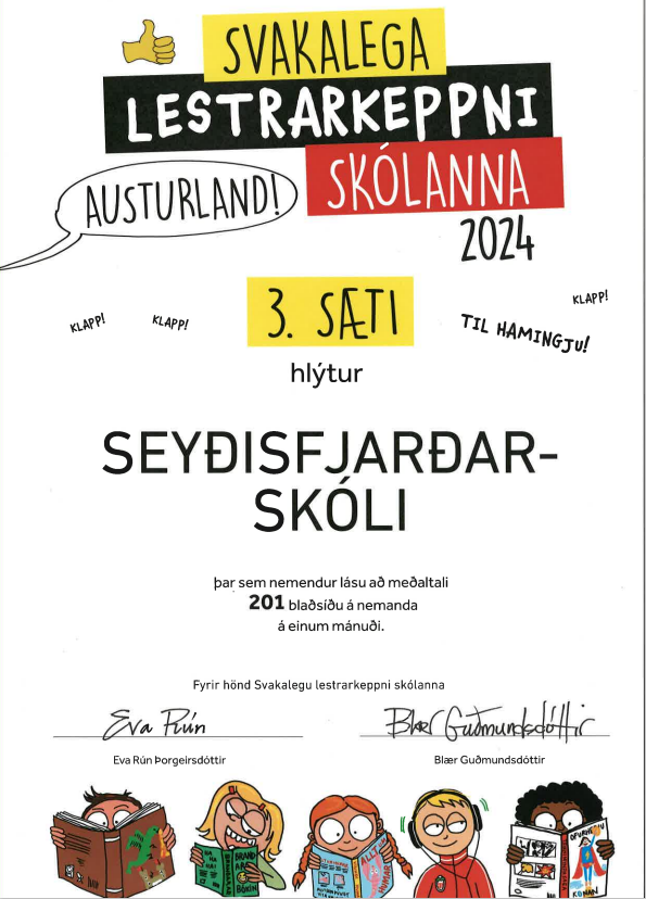 Svakalega lestrarkeppni skólanna 2024