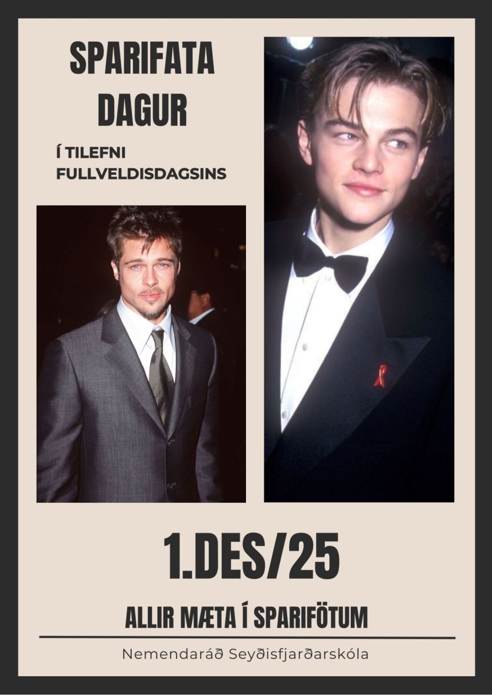 Sparifatadagur 1. des