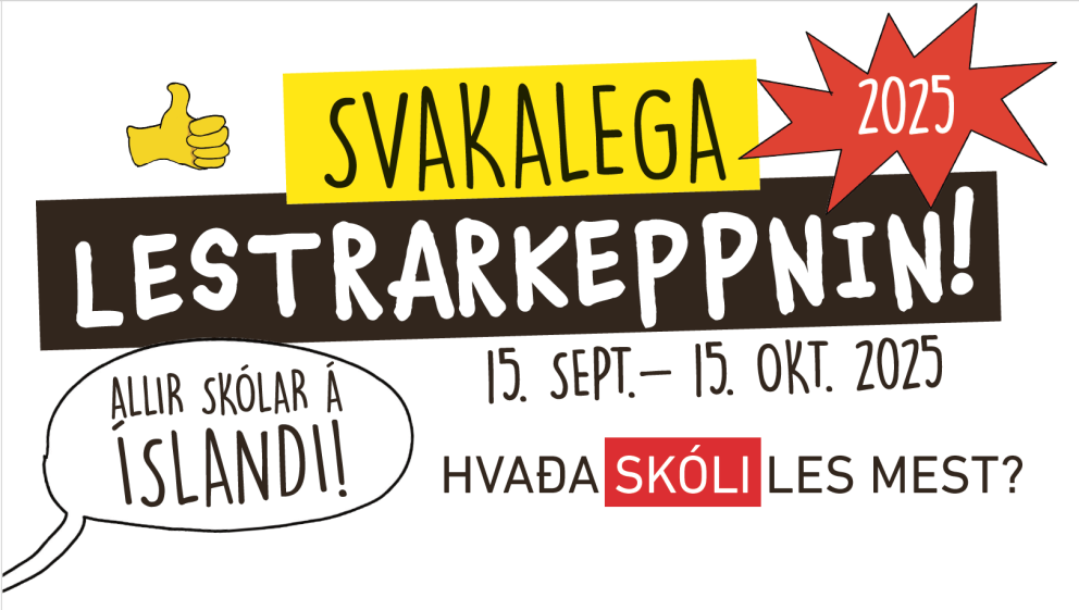 Úrslit úr Svakalegu lestrarkeppninni 2025