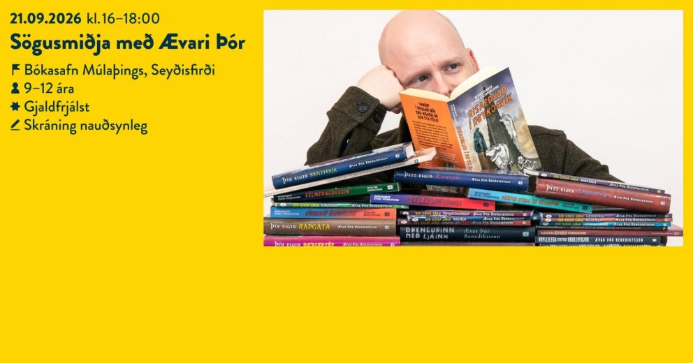 Sögusmiðja fyrir börn á aldrinum 9-12 ára