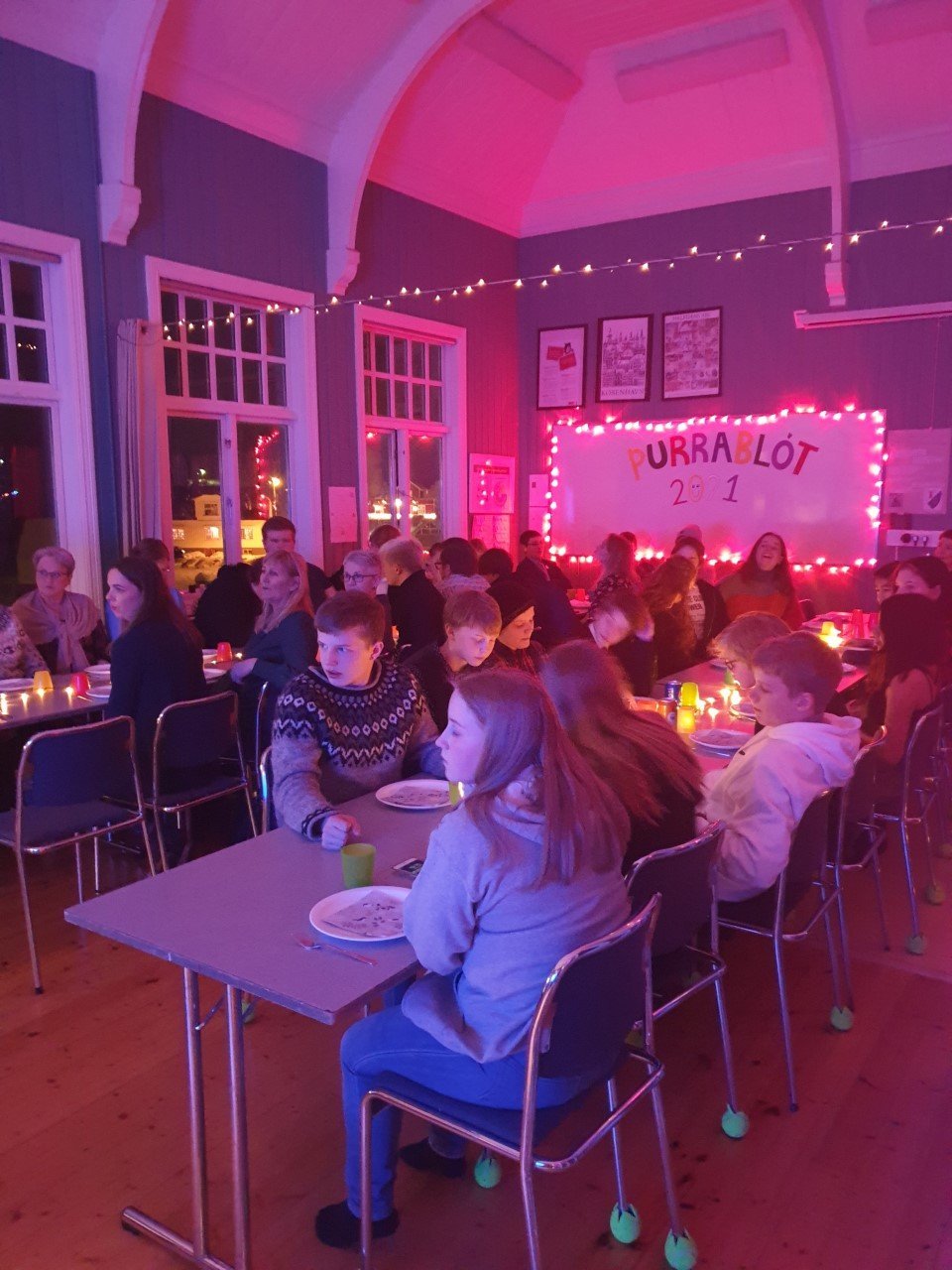 Þurrablót Seyðisfjarðarskóla var haldið fimmtudaginn 4. febrúar.