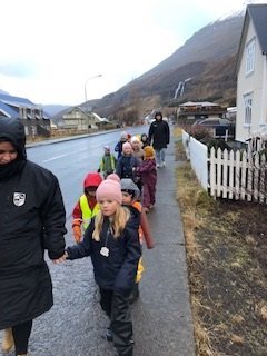 Útitími með regnbogahóp