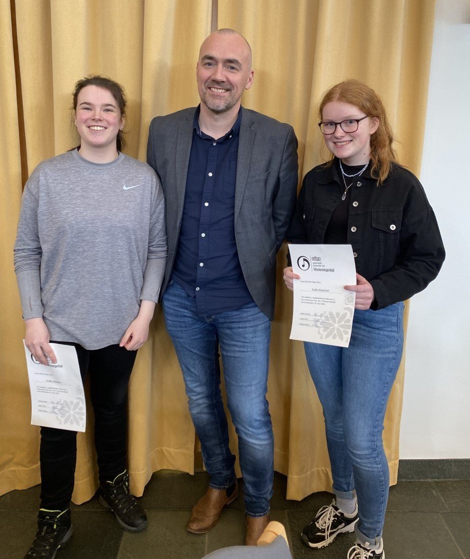 Listadeild Seyðisfjarðarskóla tók þátt í Nótunni