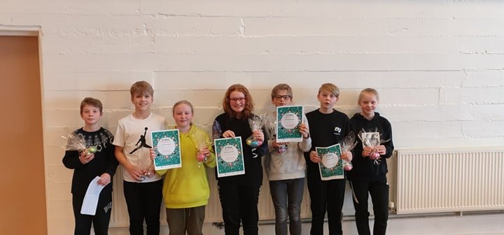 Stóra upplestrarkeppnin í Seyðisfjarðarskóla fór fram á sal föstudaginn 21. febrúar.