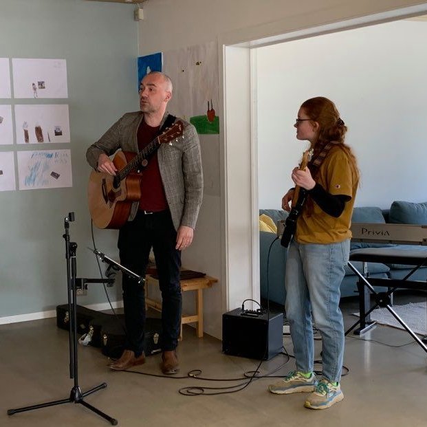 Nú stendur yfir sýning á verkum nemenda í Herðubreið.