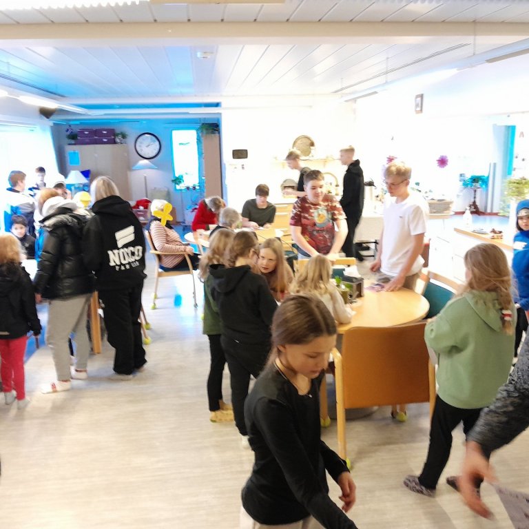 Jólaheimsókn á spítalann