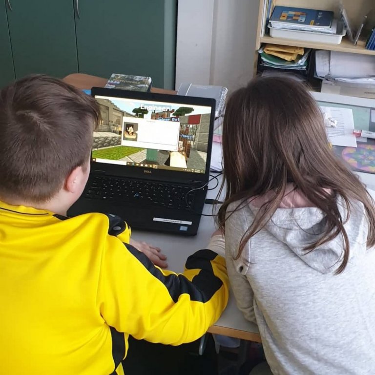 Minecraft í kennslu