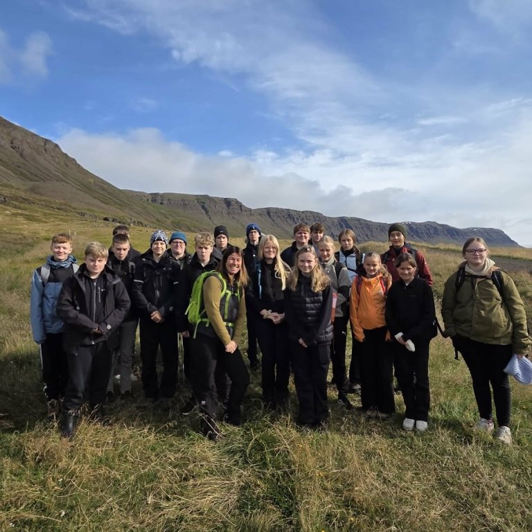 Gönguferð unglingastigs í Lommann