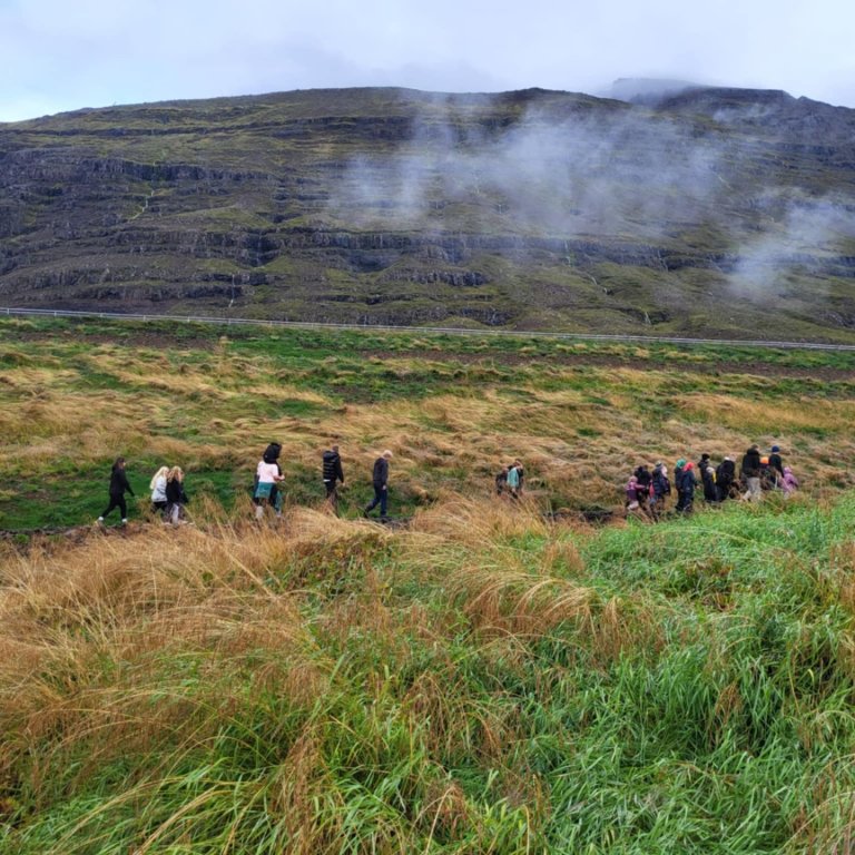 Göngum í skólann verkefnið hófst í dag