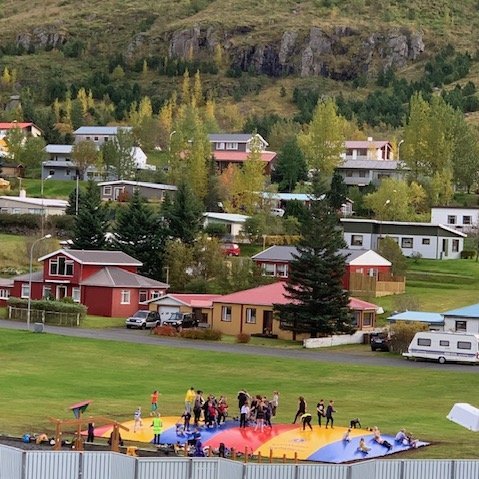 Ærslabelgurinn er tilbúinn!