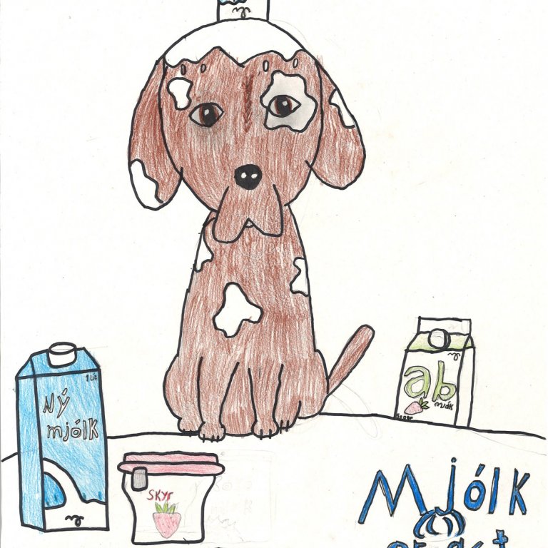 Teiknisamkeppni í 4. Bekk