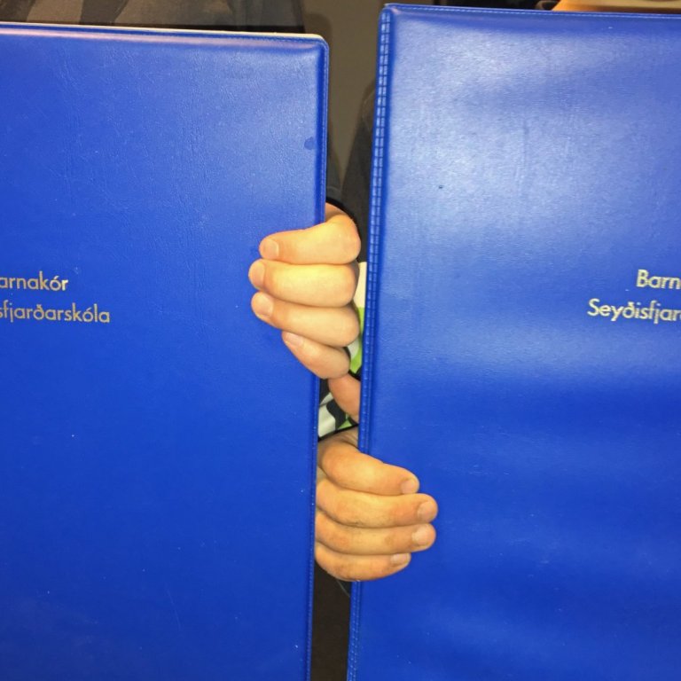 Barnakór Seyðisfjarðarskóla veturinn 2019-2020