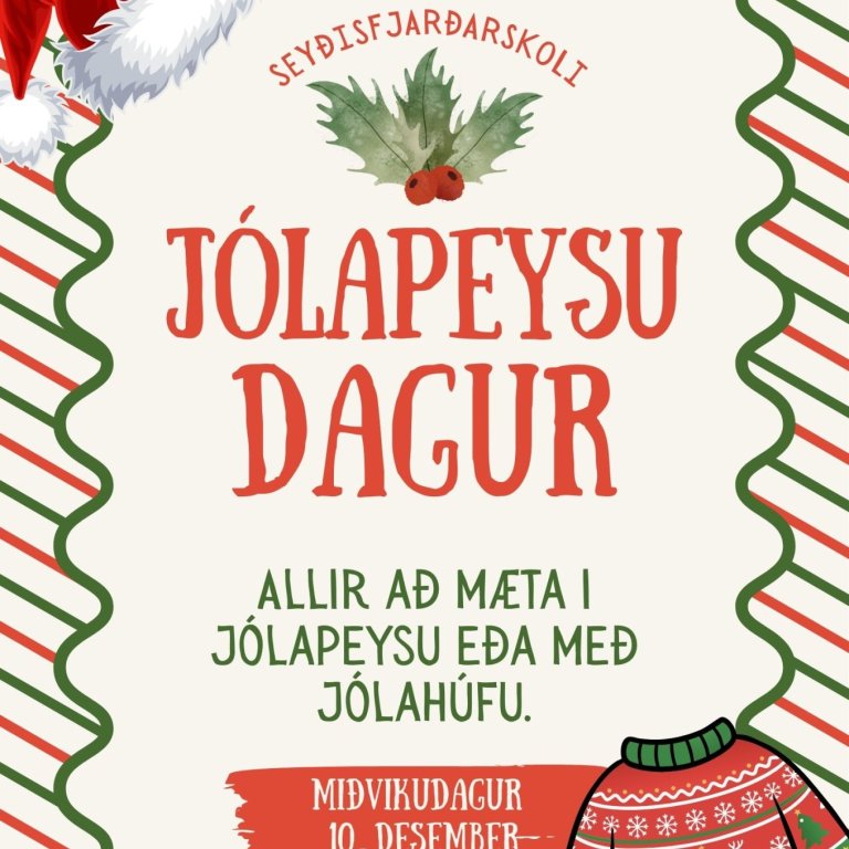 Á morgun 10. desember