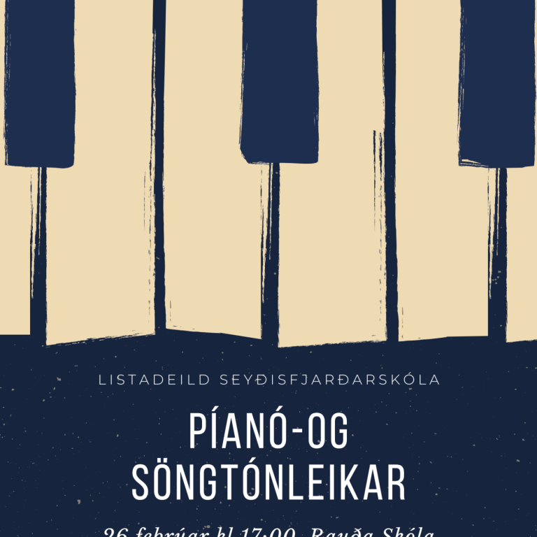 Píanó- og söngtónleikar