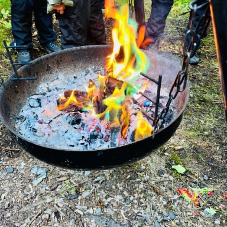 Ævintýralegur dagur hjá 3. bekk í Náttúruskólanum.