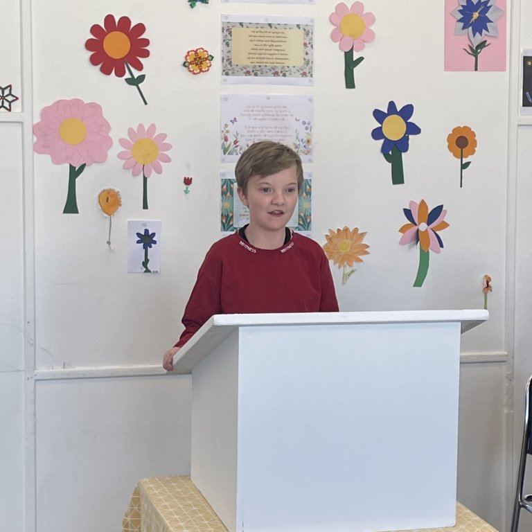 Kristín Sunna fulltrúi Seyðisfjarðarskóla í Stóru upplestrarkeppninni