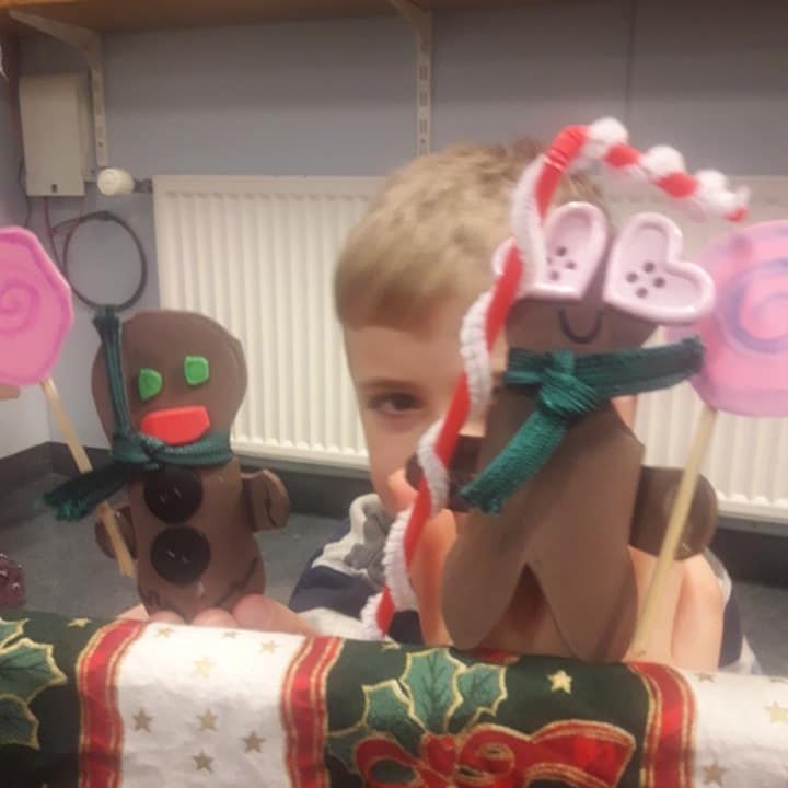 2. bekkur í jólafíling í listasmiðju