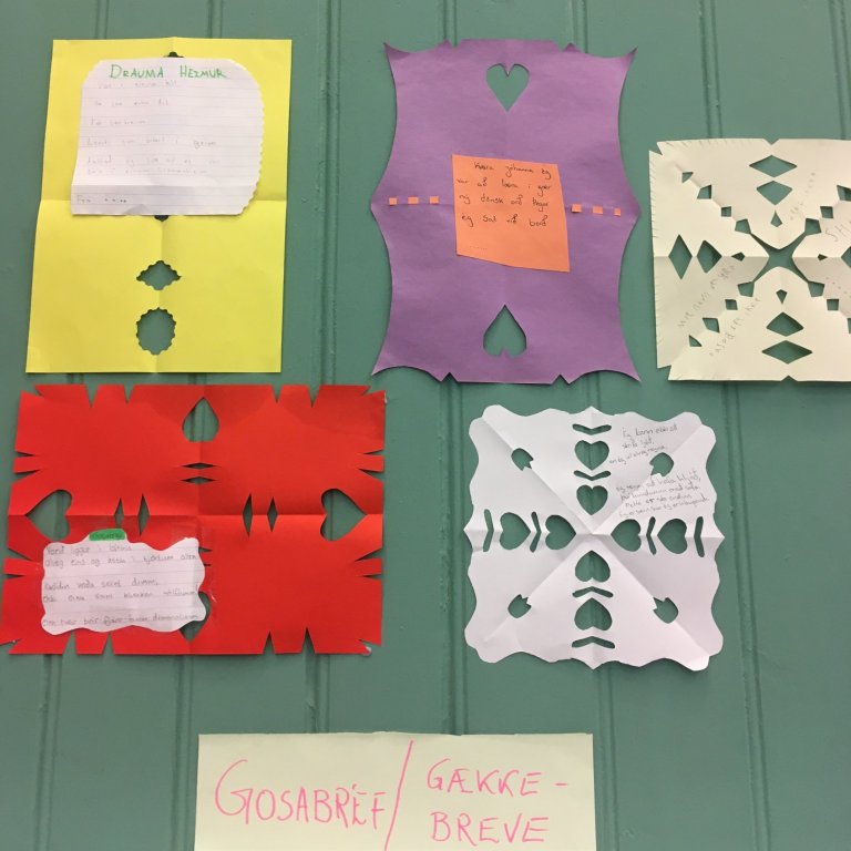 Gosabréf/Gækkebreve