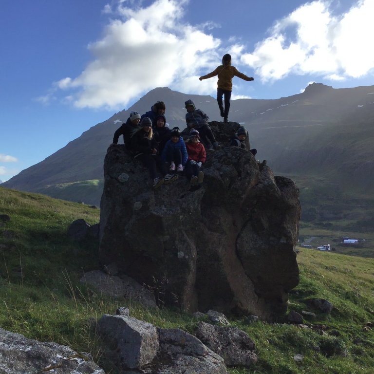 Göngudagur hjá 5. - 7. bekk