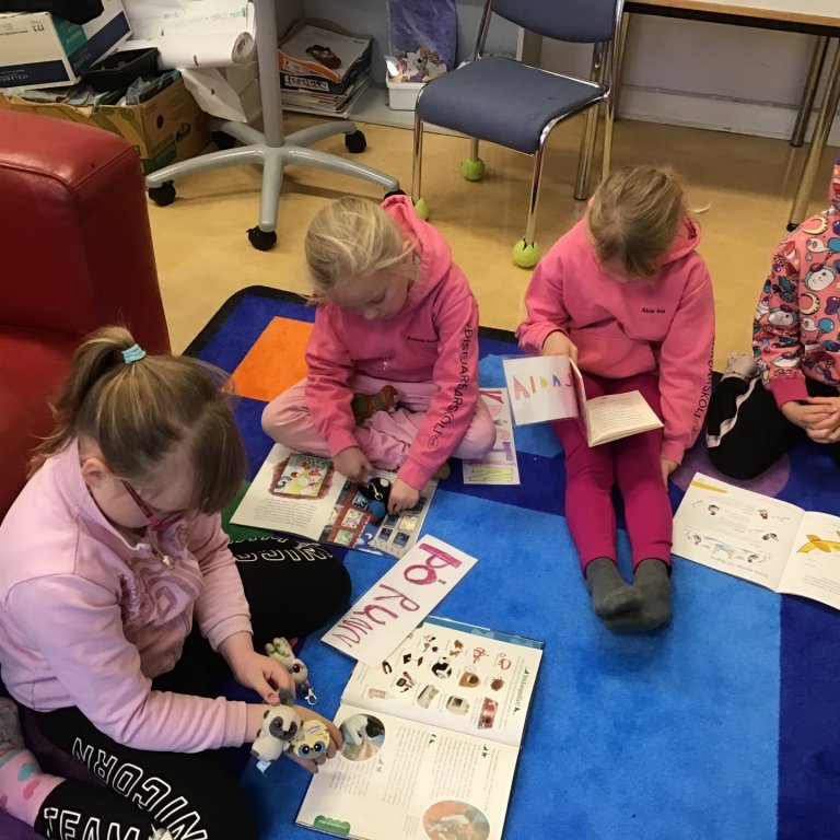 Lesið á bleikum degi